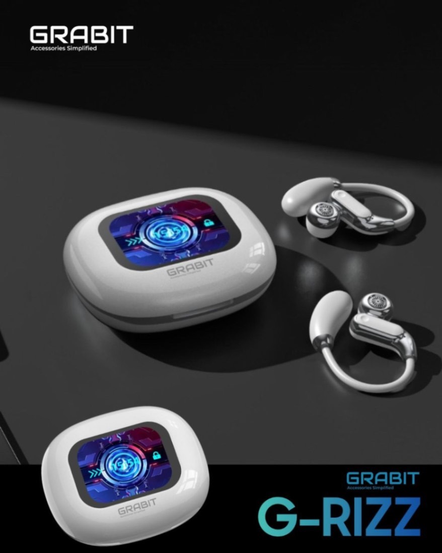 Grabit G-RIZZ Wireless Earbuds Black With warranty