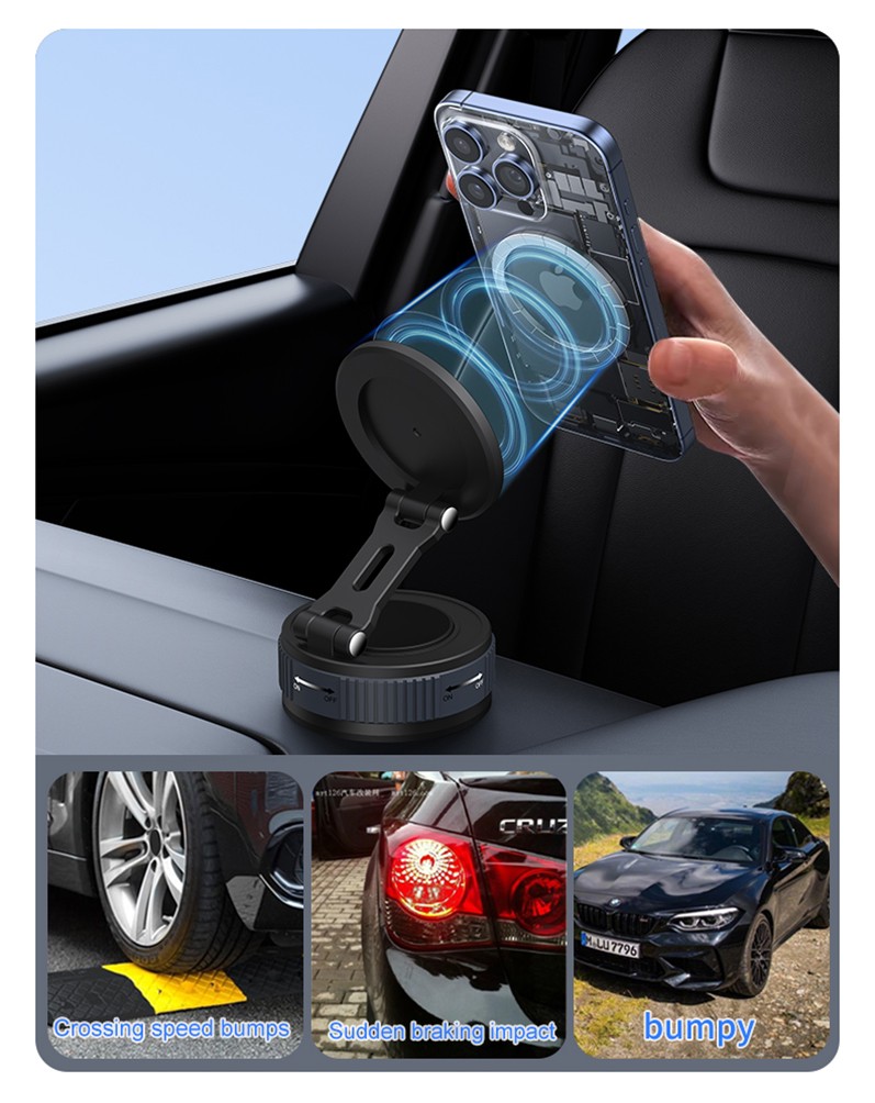 Grabit Magnetic Car Mount Black – G-Mount 20 With Warranty