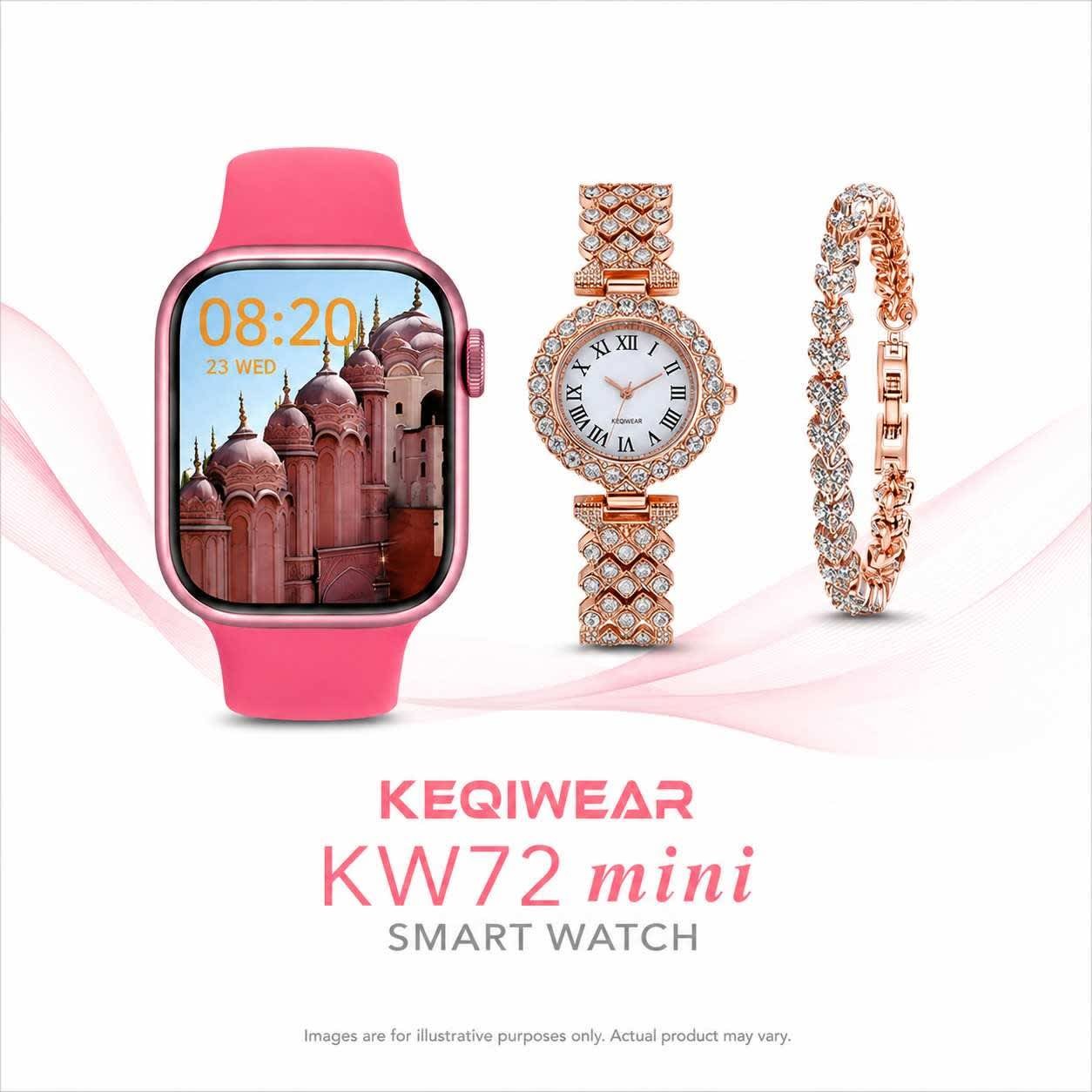 Keqiwear Smart Watch KW72 Mini Ladies