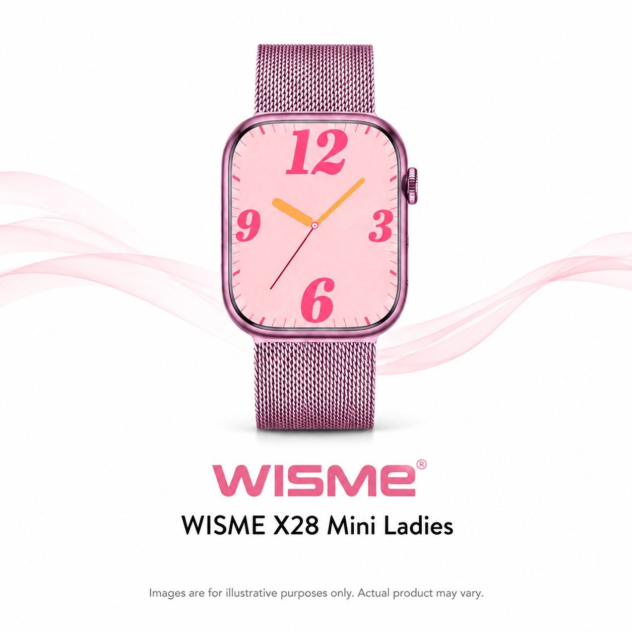Wisme Smart Watch X28 Mini Ladies