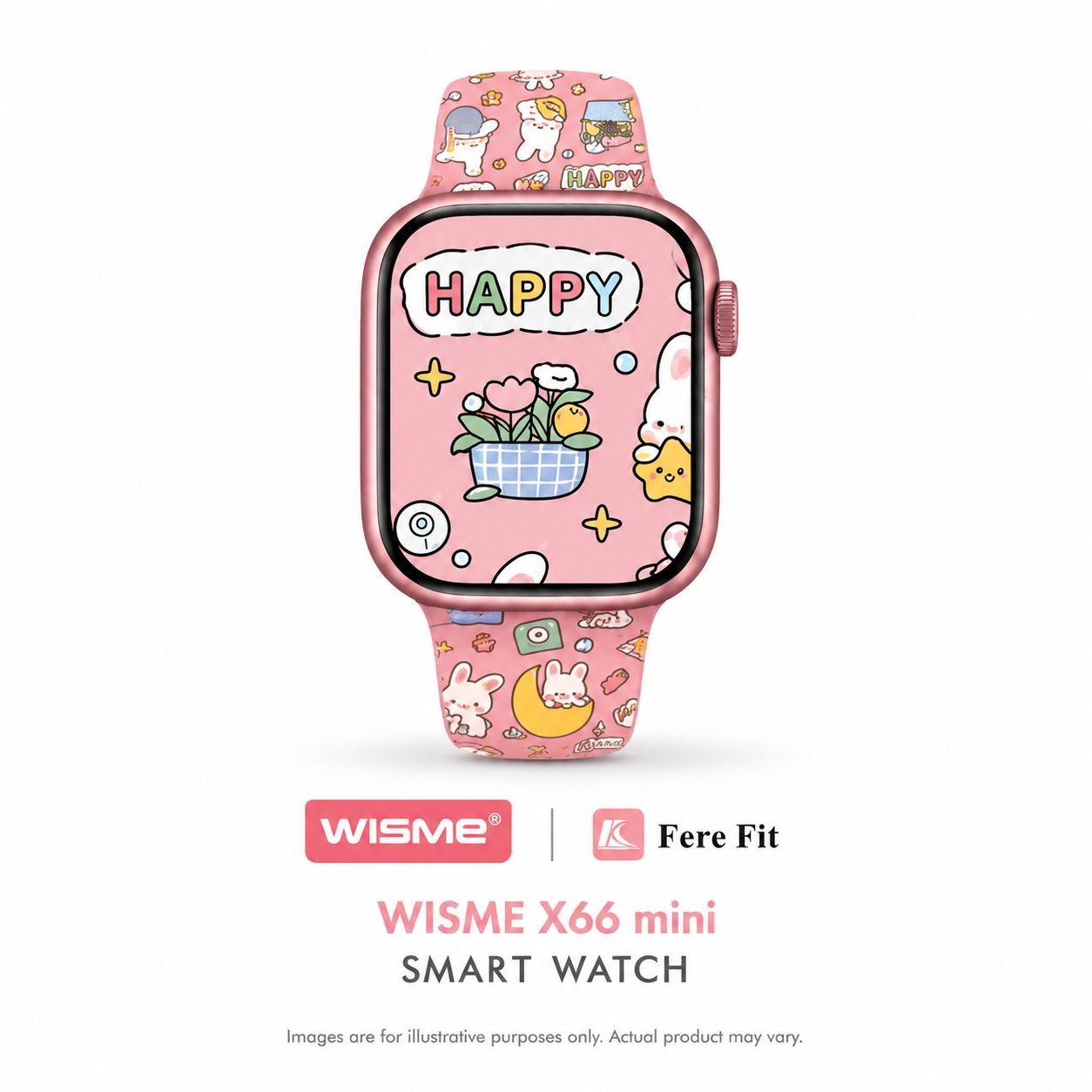 Wisme Smart Watch X66 Mini Girl