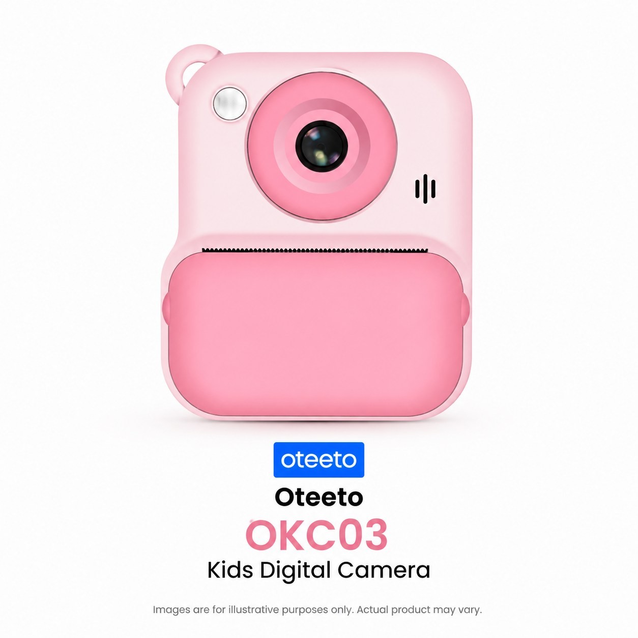 Oteeto Camera Kids Digital OKC03 Pink