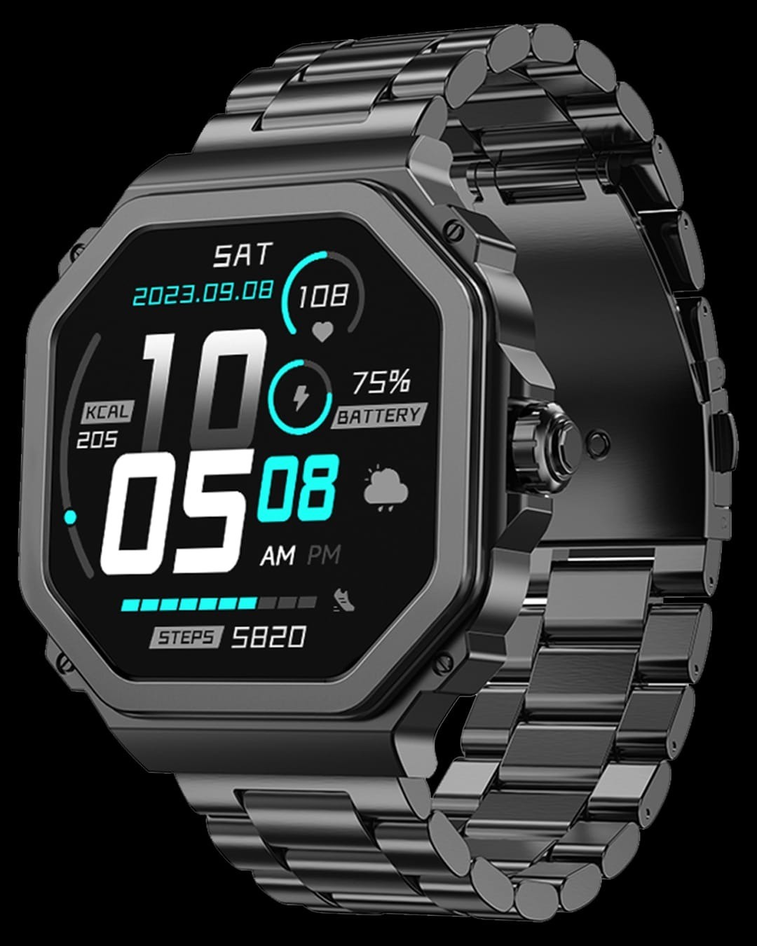 GRABIT G-TRAK Bluetooth Calling Smartwatch With Warranty