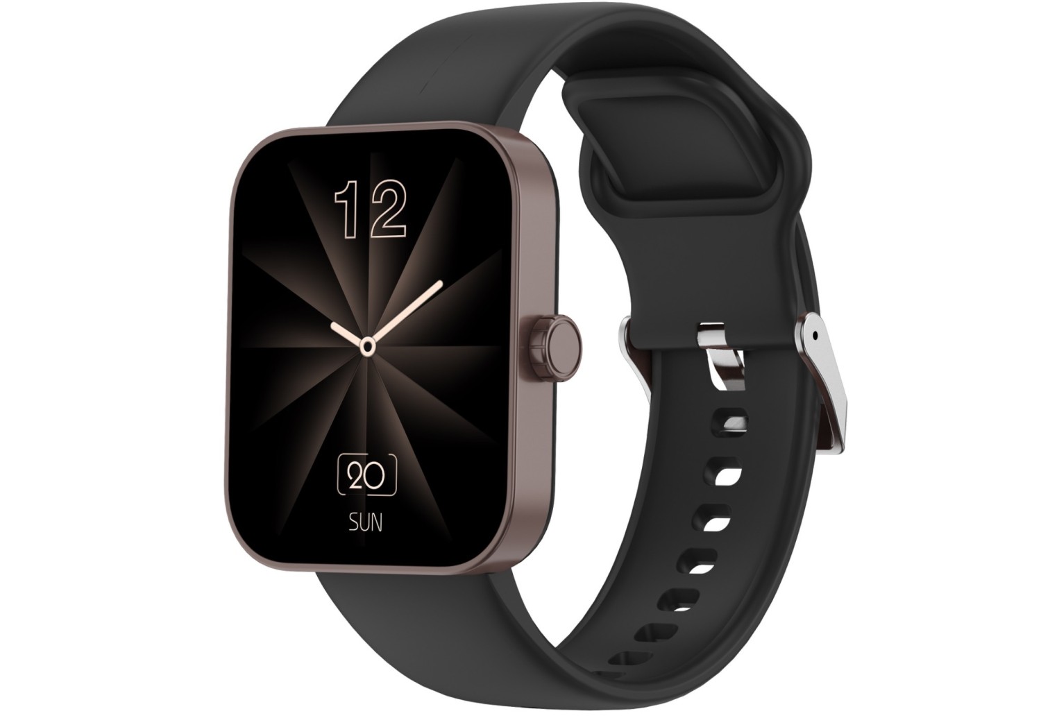 GRABIT G-CREW II Bluetooth Calling Smartwatch With Warranty Black/Brown